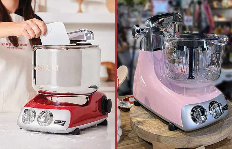 The amazing Ankarsrum mixer, available in Lubbock, Texas from Whisk'd.