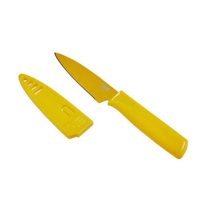 Kuhh Rikon Knife Colori Paring Knife in Yellow