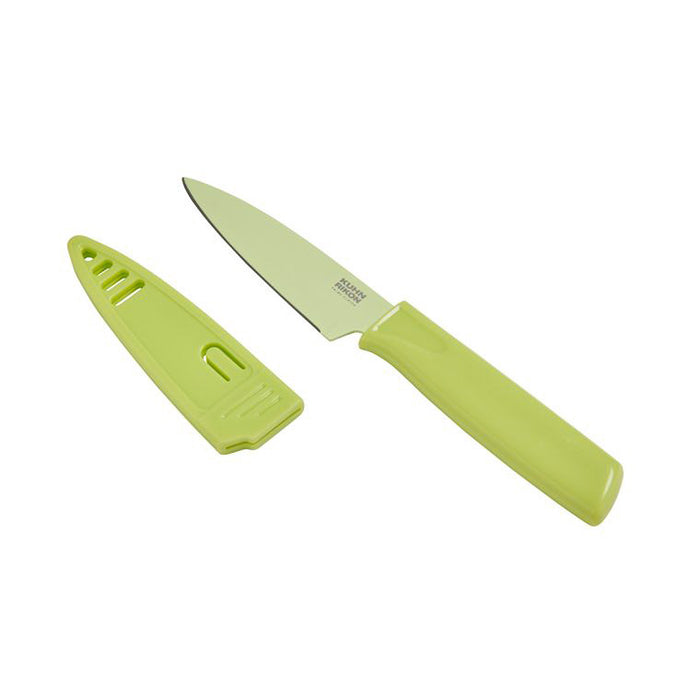 Kuhh Rikon Knife Colori Paring Knife in Light Green