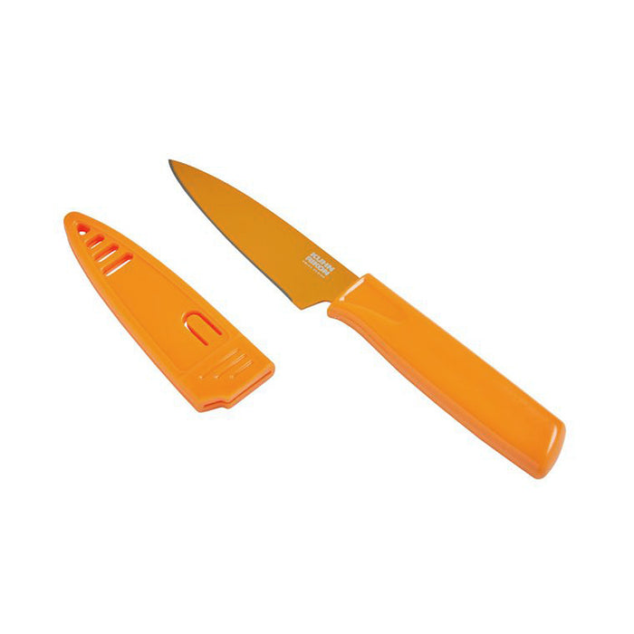 Kuhh Rikon Knife Colori Paring Knife in Orange