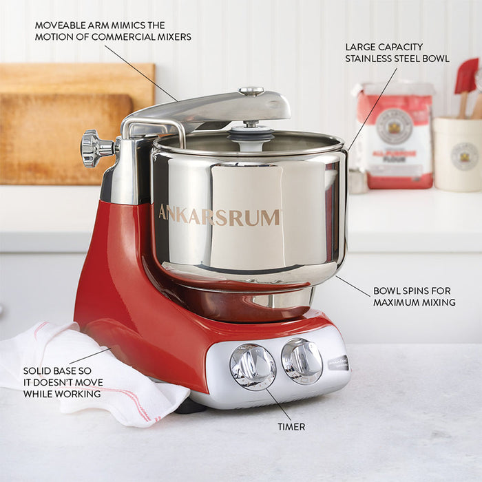 Ankarsrum Original Stand Mixer in Red