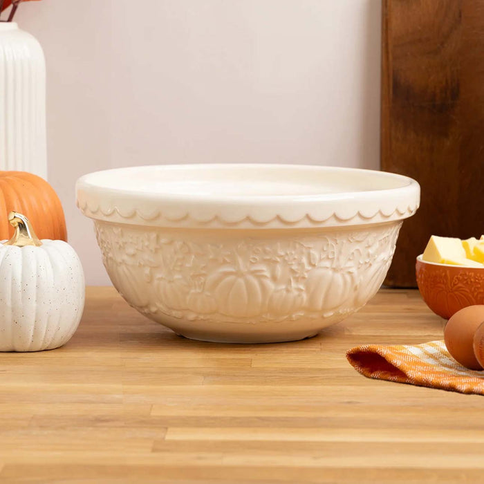 Mason Cash Pumpkin Mixing Bowl in Cream