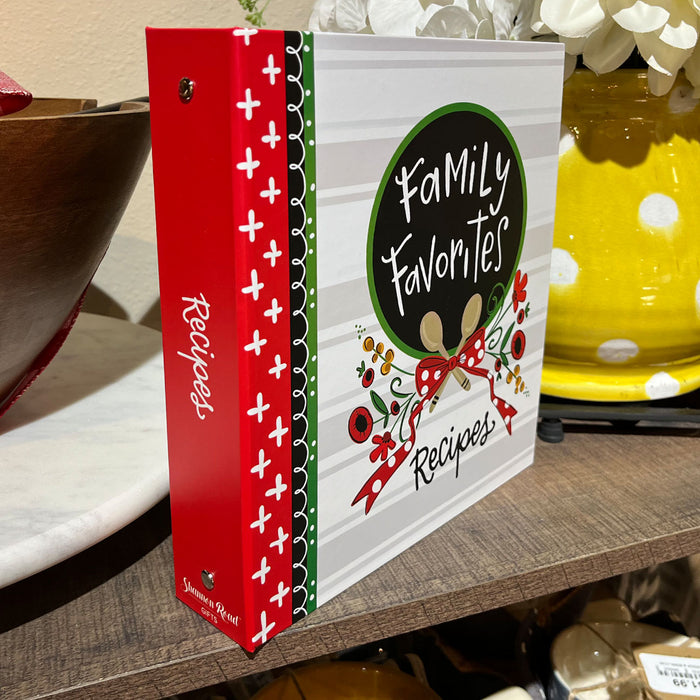 Family Favorites Recipes Binder Book