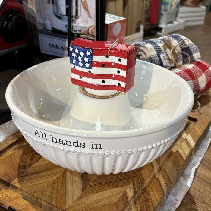Mudpie All Hands Serving Bowl