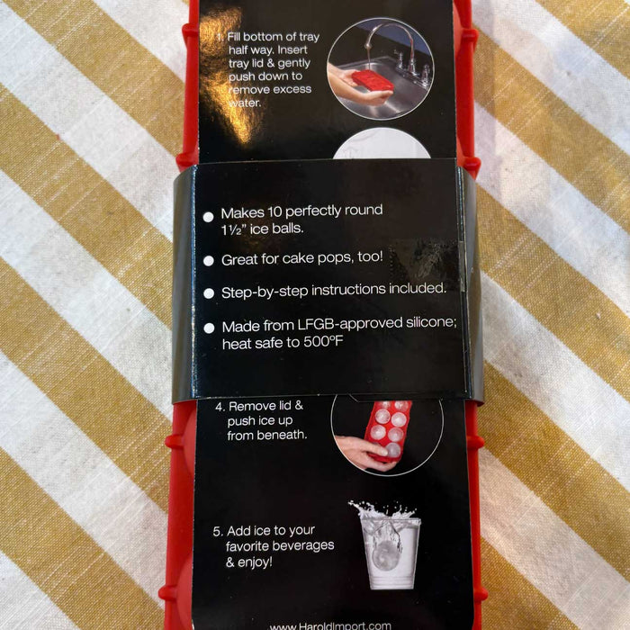 Cannonball Ice Ball Tray