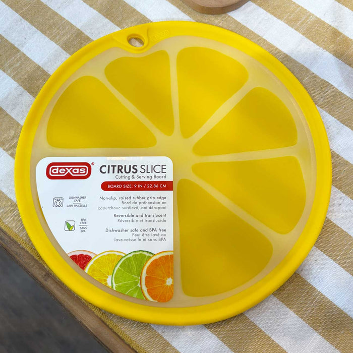 Dexas Citrus Slice Cutting & Serving Board