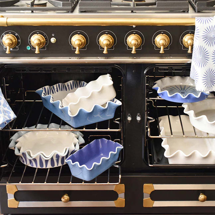 Iris Blue Drop 13 Casserole