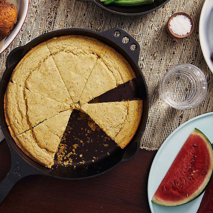 Smithey Cast Iron No. 10 Traditional Skillet