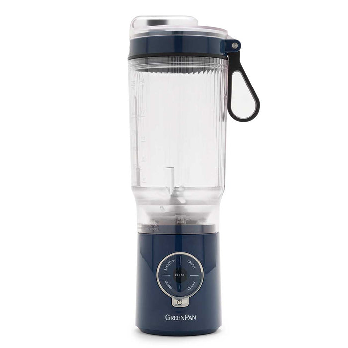 GreenPan Spin & Go Portable Blender in Blueberry