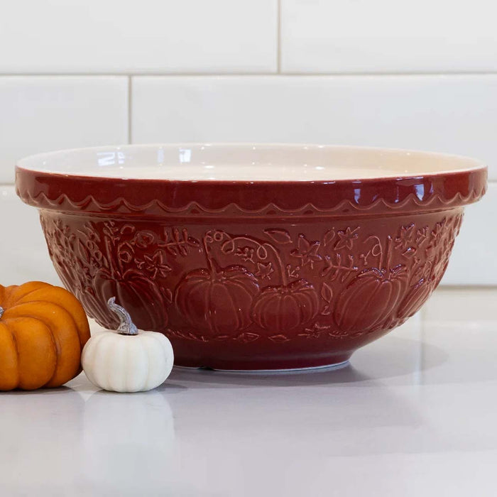 Mason Cash Pumpkin Mixing Bowl in Red