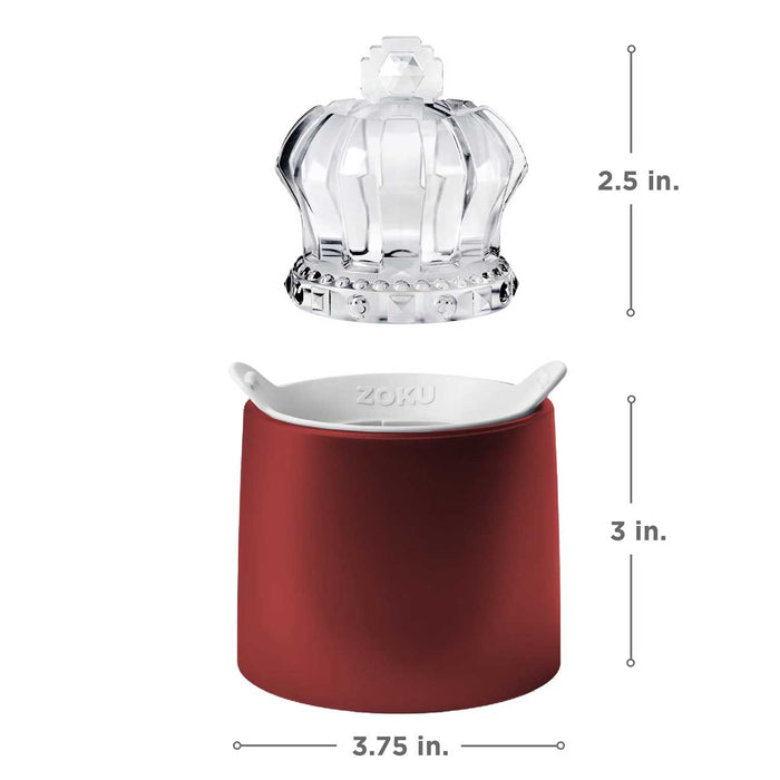 Zoku Crown Ice Mold Set - Complete With Glasses