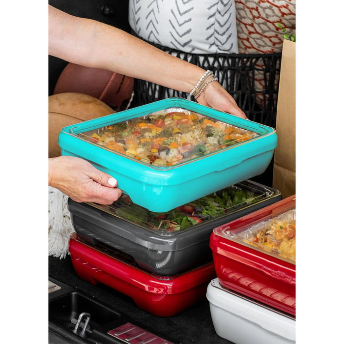 Red Classic Fancy Panz 2 in 1 Casserole Carrier