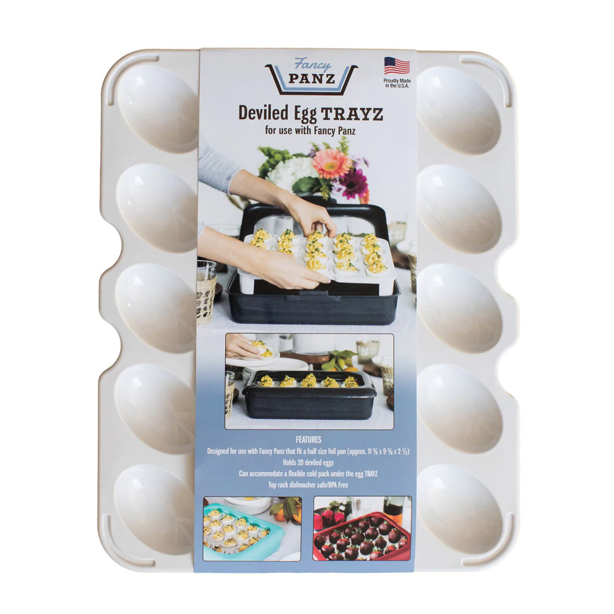 egg2008年12冊セット Fanzy Panz Deviled Egg Trayz– Whisk'd - Your Kitchen Store