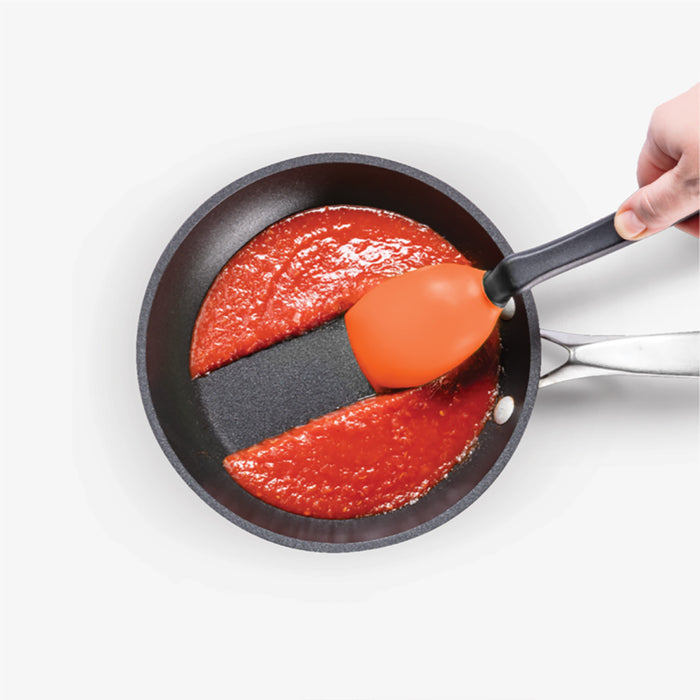 Large Supoon Scraper, Spoon & Measuring Tool in Orange