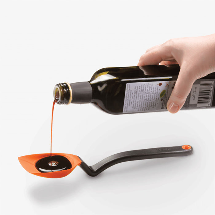 Large Supoon Scraper, Spoon & Measuring Tool in Orange