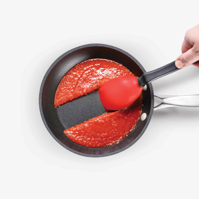 Large Supoon Scraper, Spoon & Measuring Tool in Red