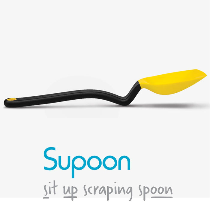Large Supoon Scraper, Spoon & Measuring Tool in Yellow