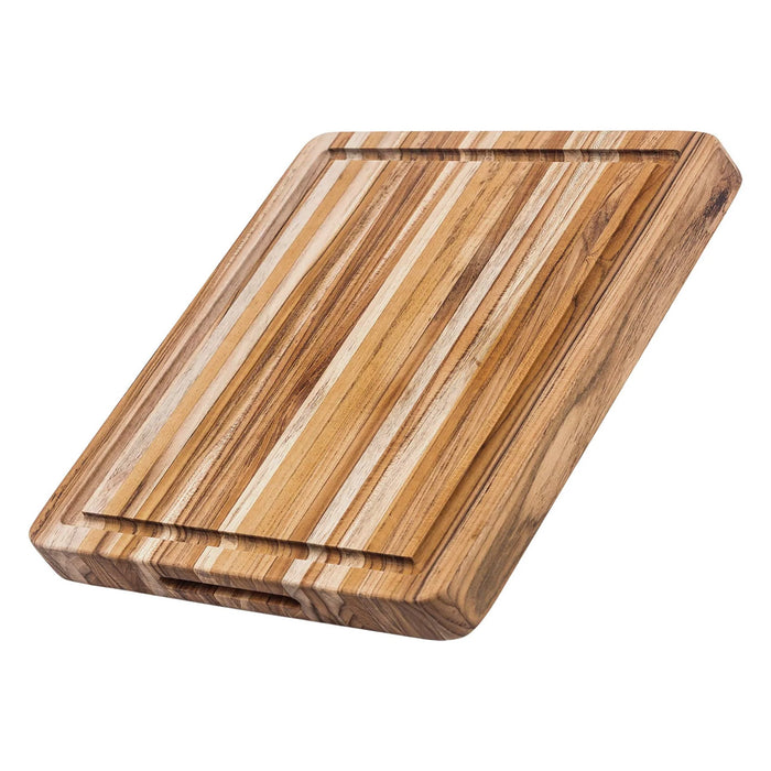 Butcher Block Cutting Board With Juice Canal