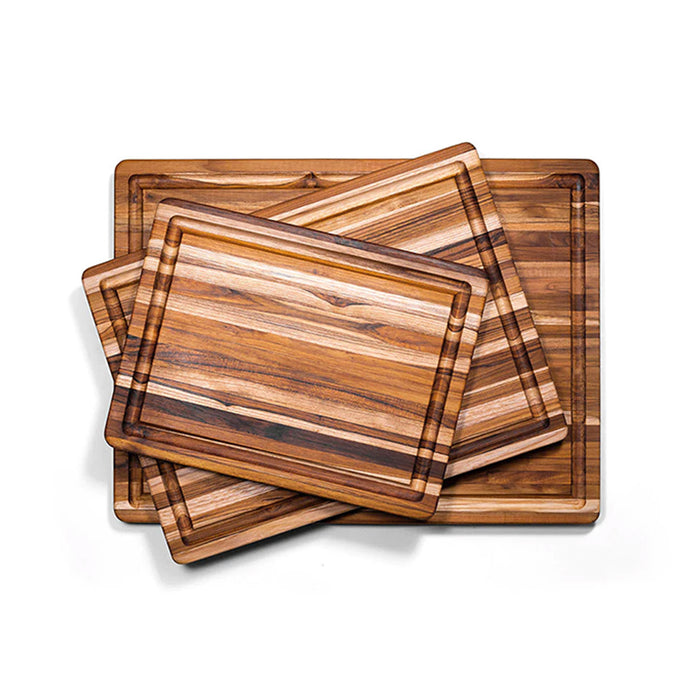Butcher Block Cutting Board With Juice Canal