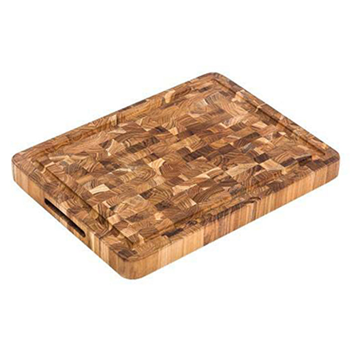 Butcher Block Artisan Cutting Board With Juice Canal