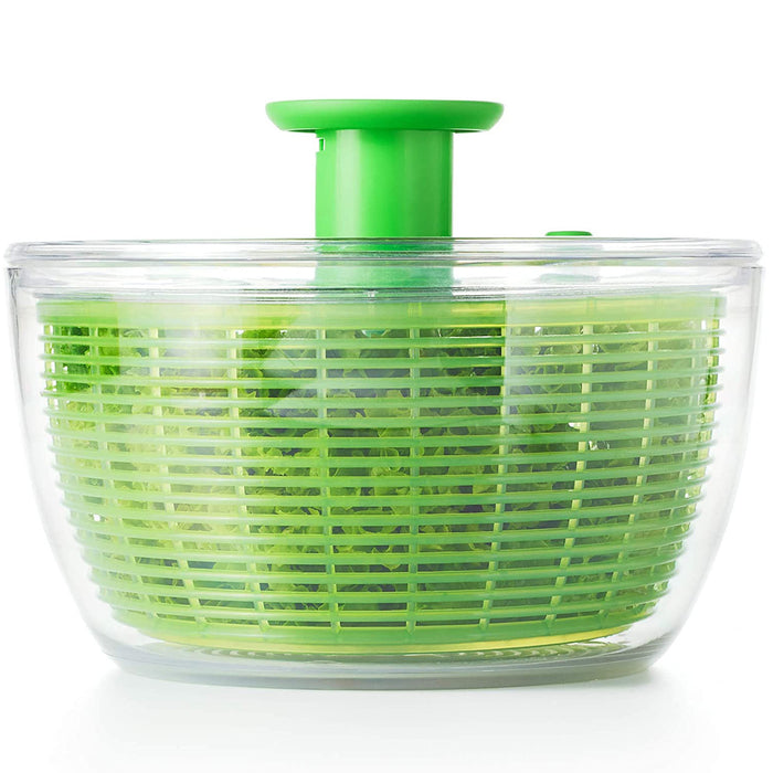 OXO Salad Spinner 4.0 in Green– Whisk'd - Your Kitchen Store