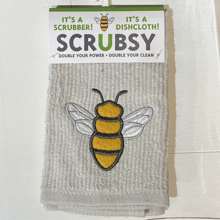 Scrubsy Honey Bee Hand Towel